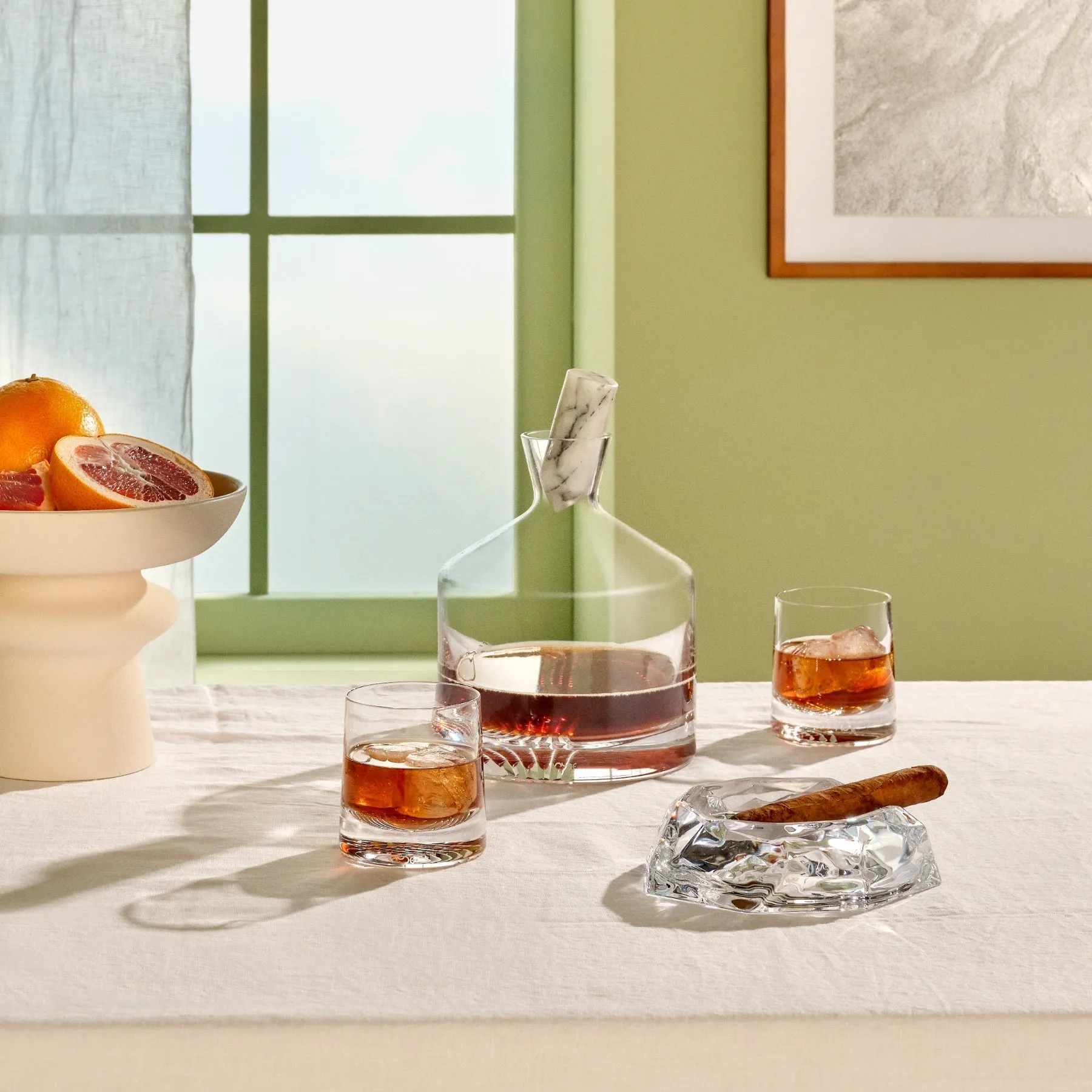Alba Old Fashioned Whiskey Glass (Set of 2)