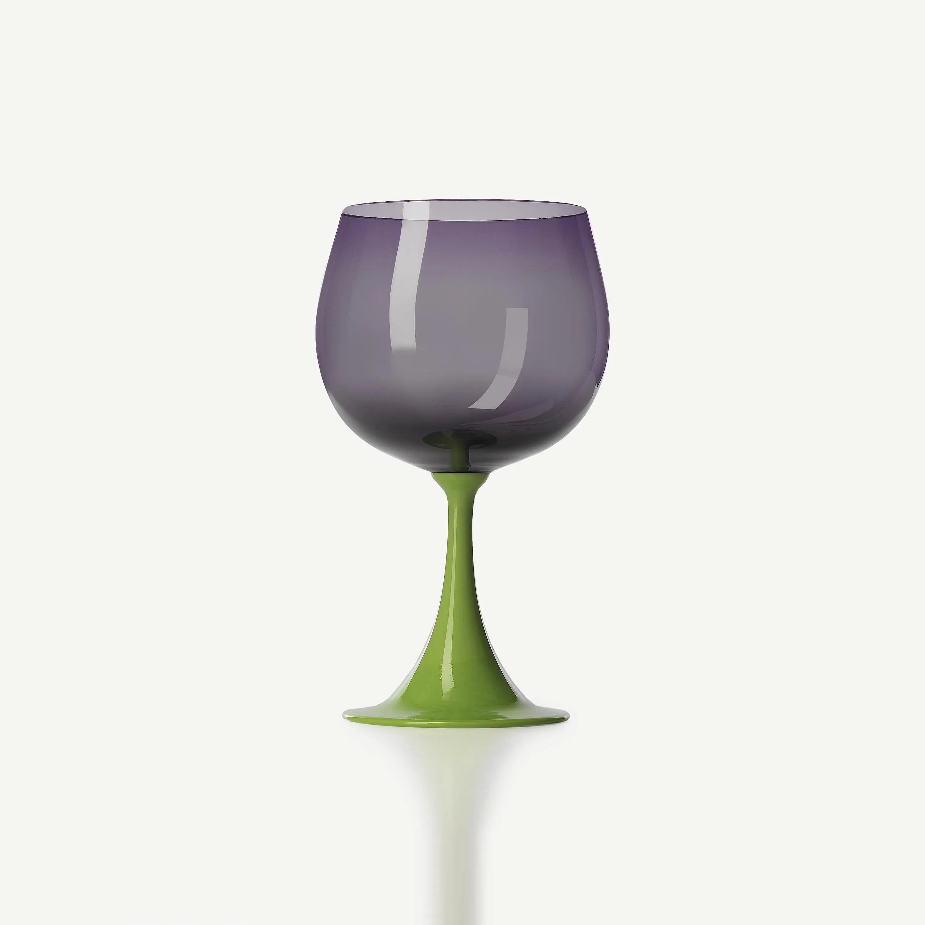 Burlesque Burgundy Glass
