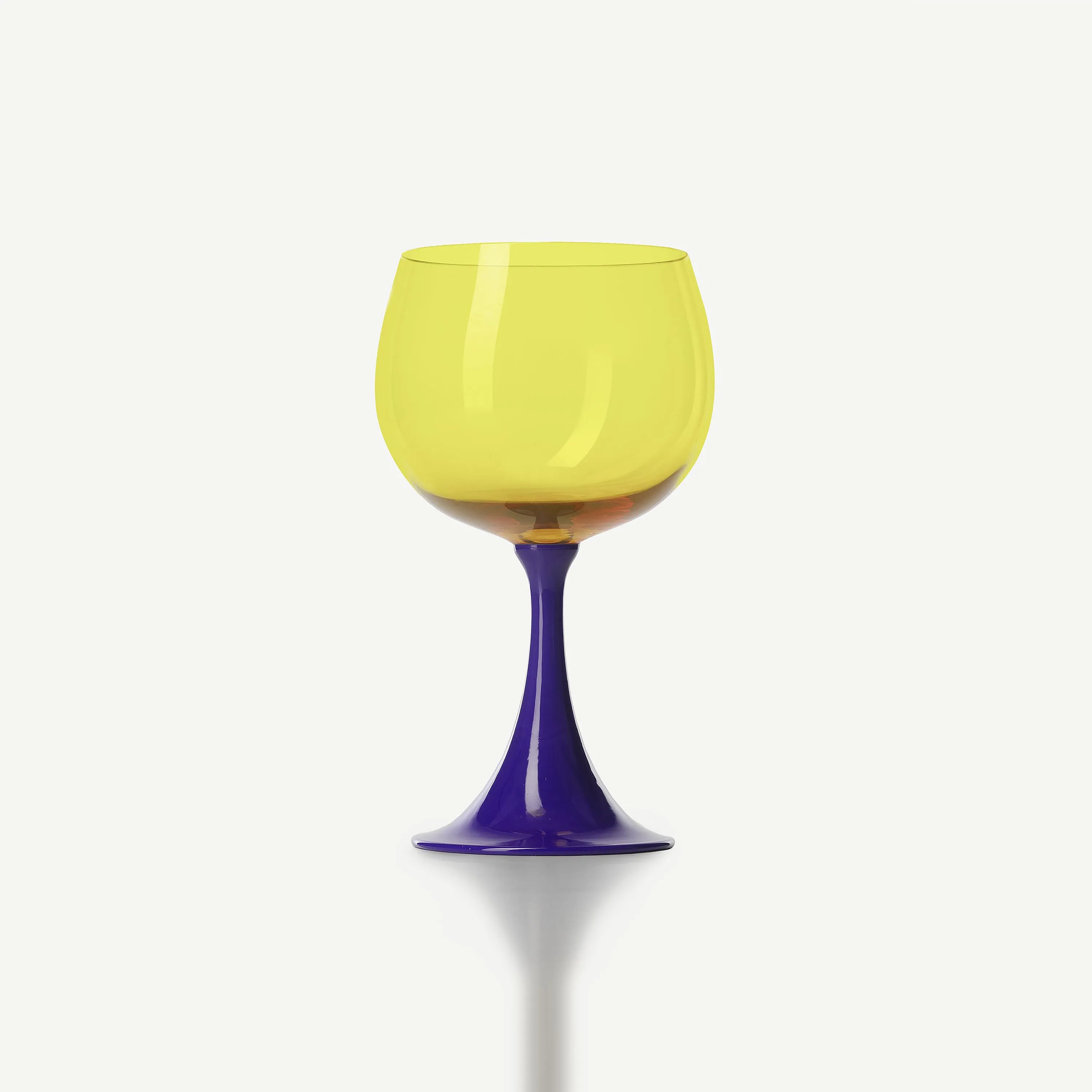 Burlesque Burgundy Glass