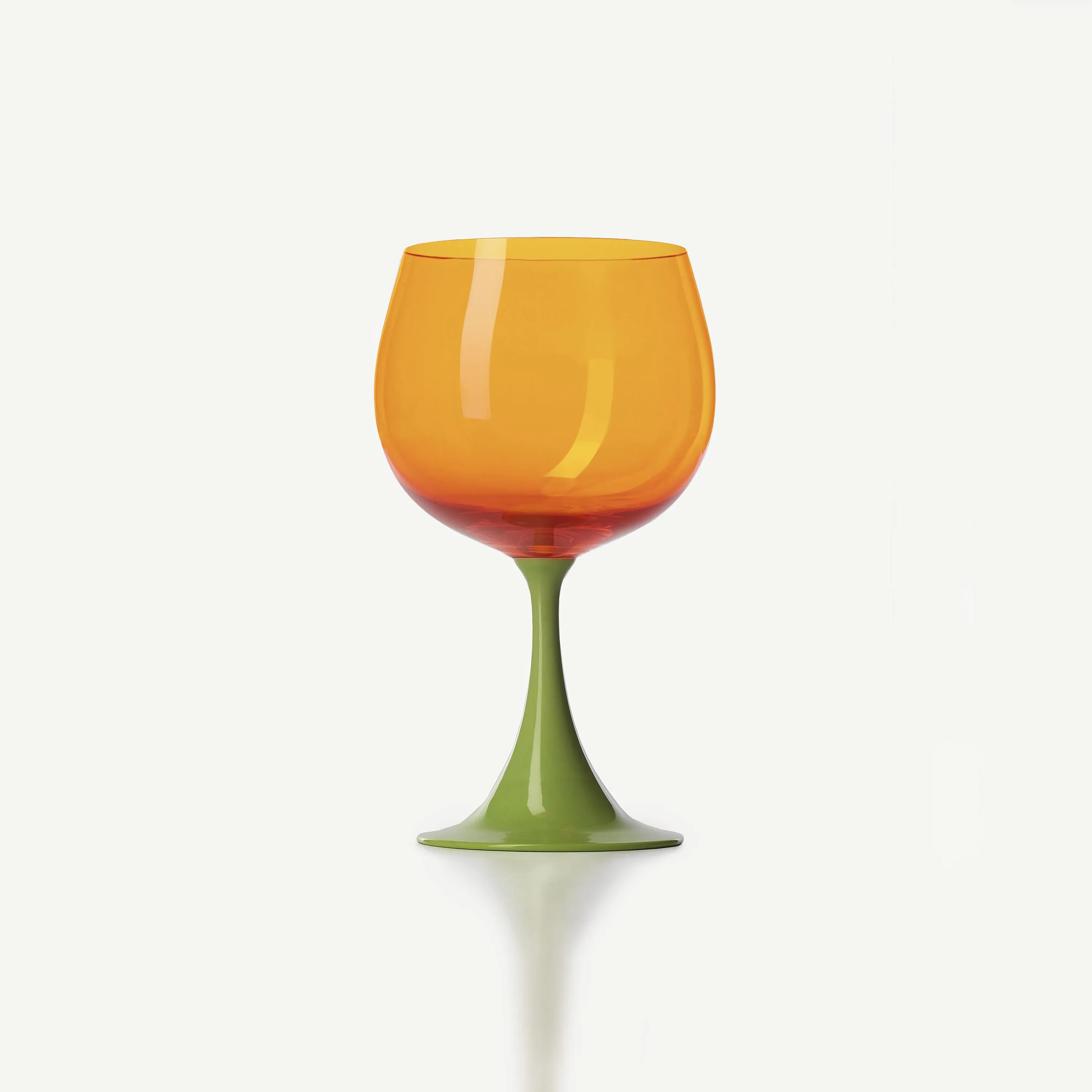Burlesque Burgundy Glass