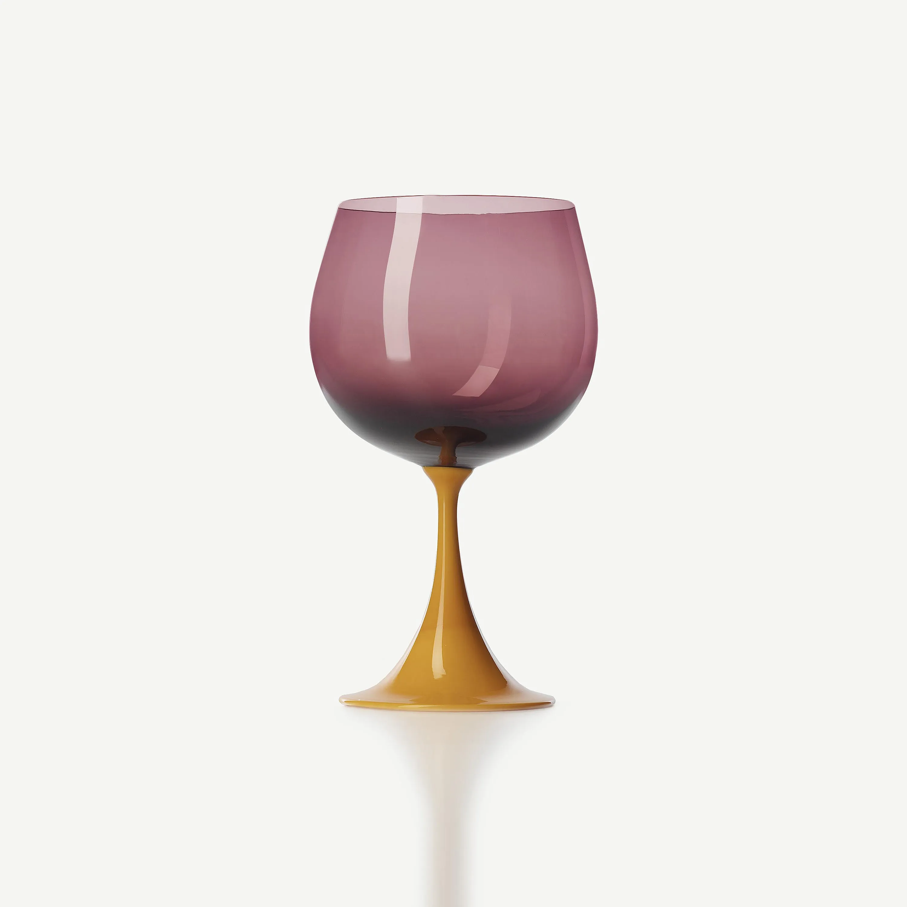 Burlesque Burgundy Glass
