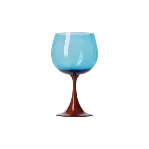 Burlesque Burgundy Glass