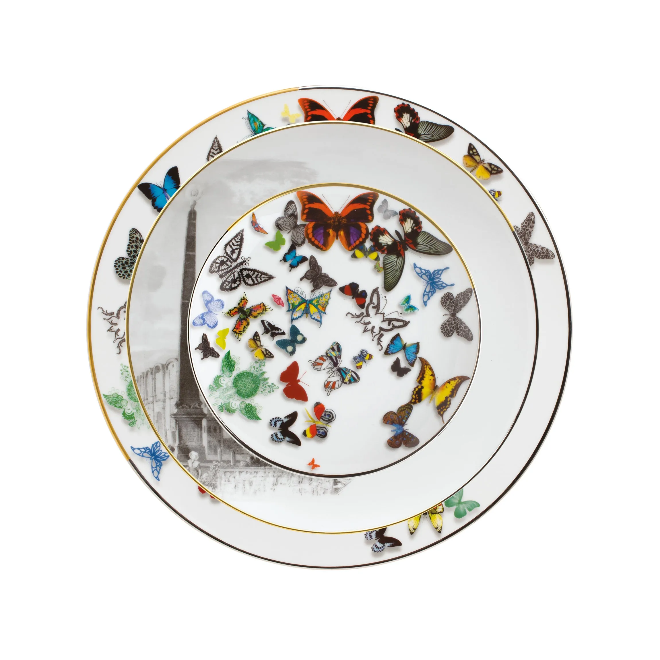 Butterfly Parade Dessert Plate