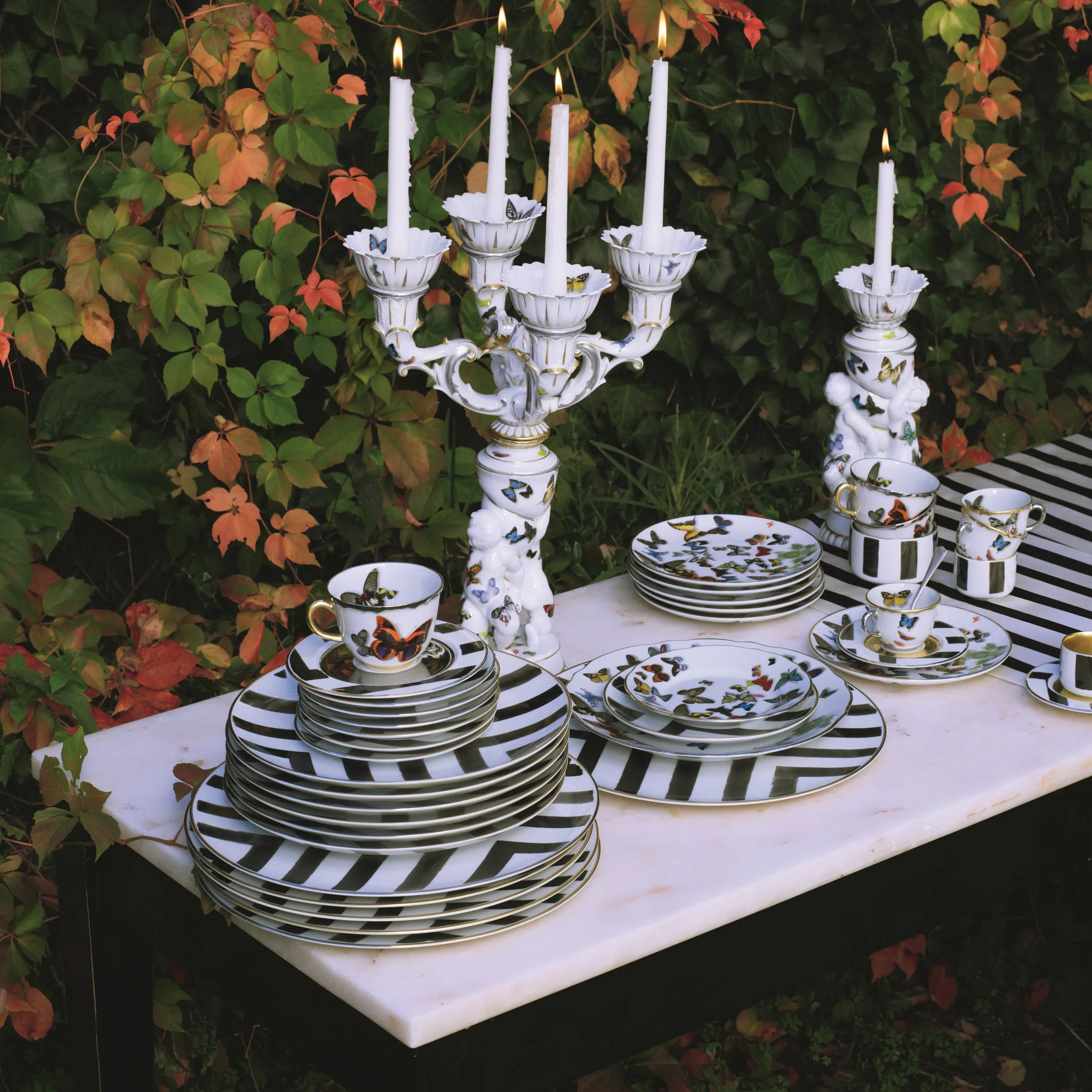 Butterfly Parade Dessert Plate