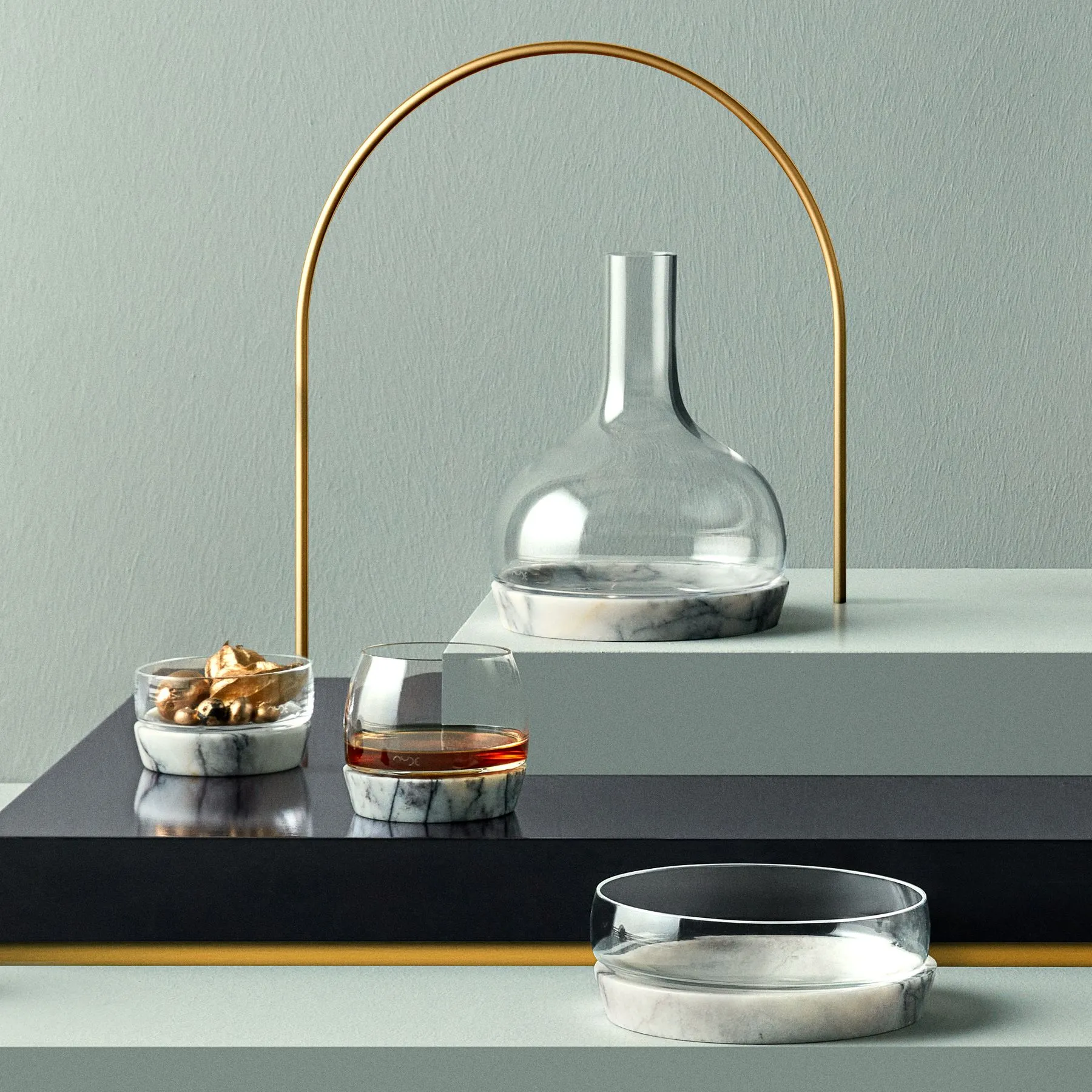 Chill Carafe with Marble Base