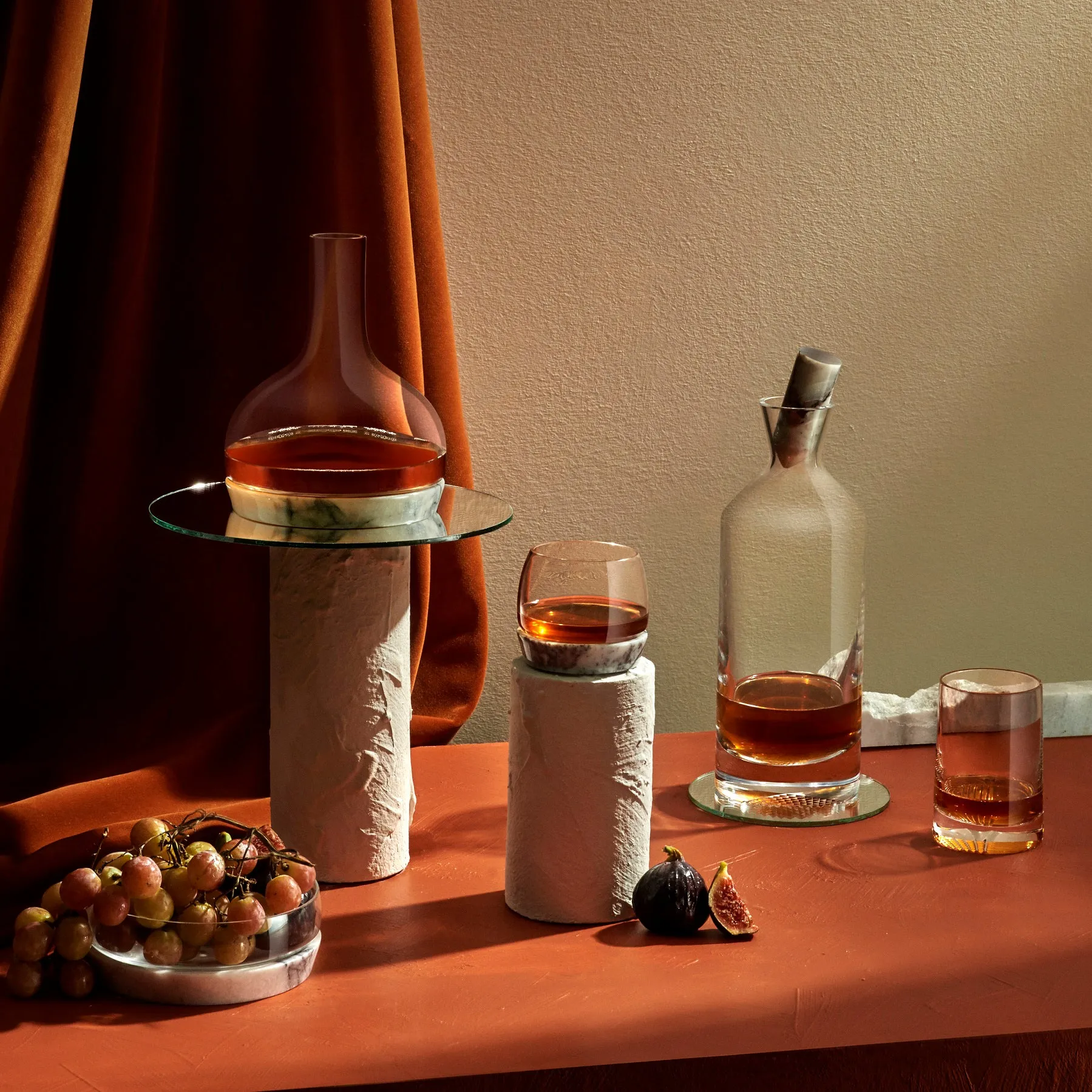 Chill Carafe with Marble Base