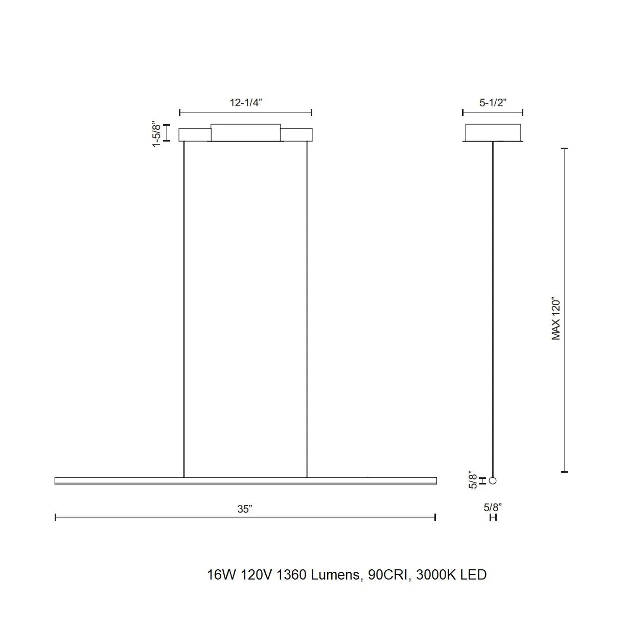 Chute Pendant Light