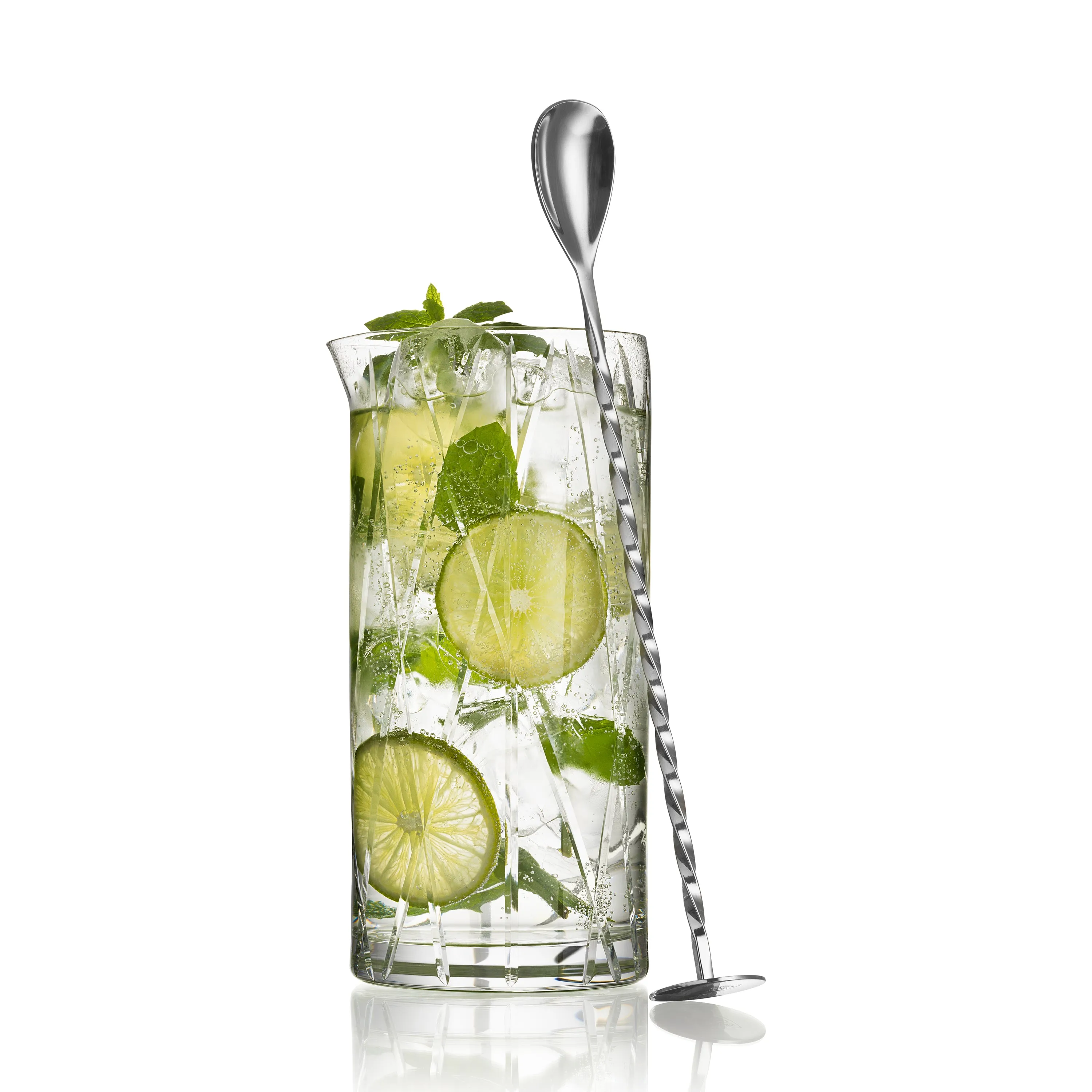 City Mixing Glass with Bar Spoon