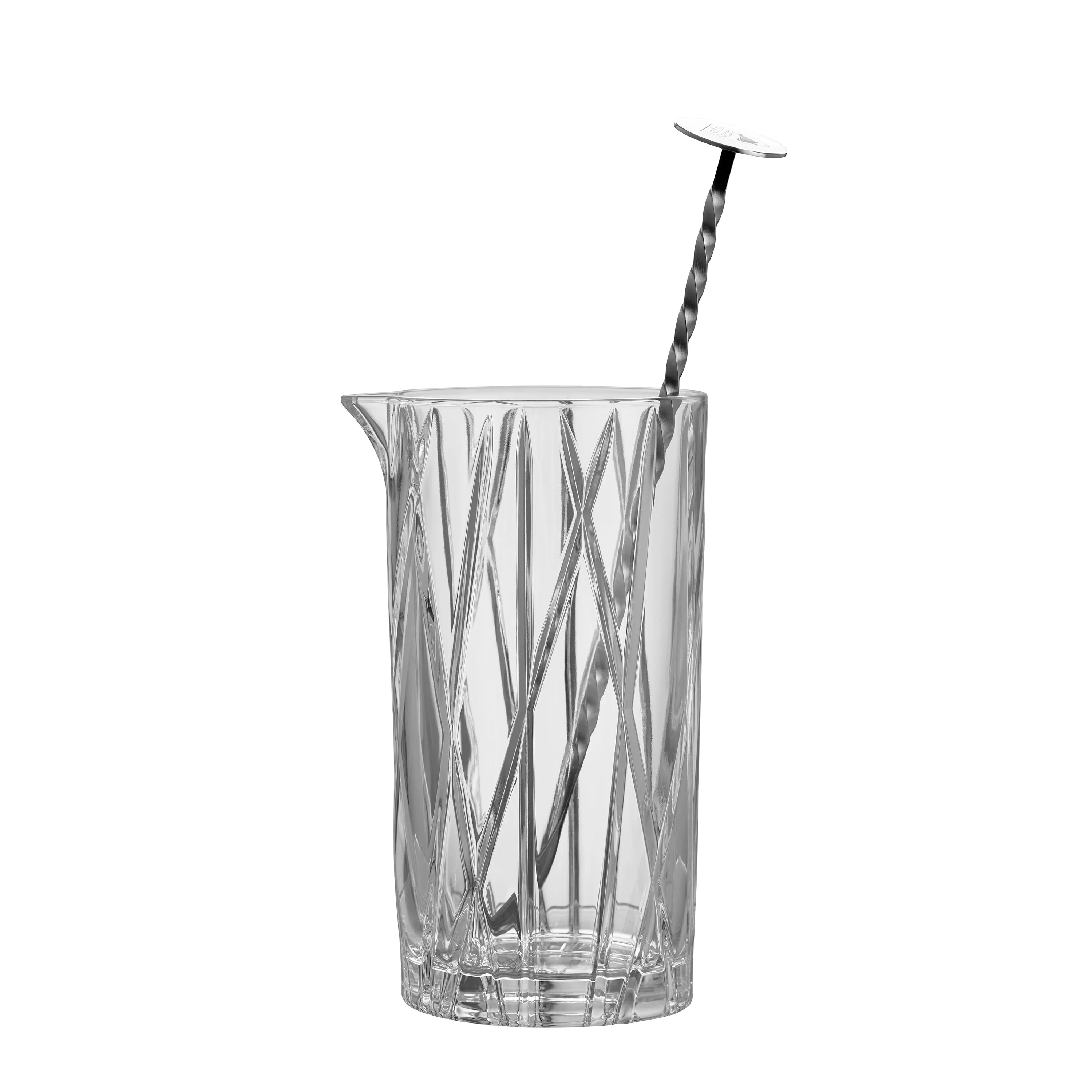 City Mixing Glass with Bar Spoon