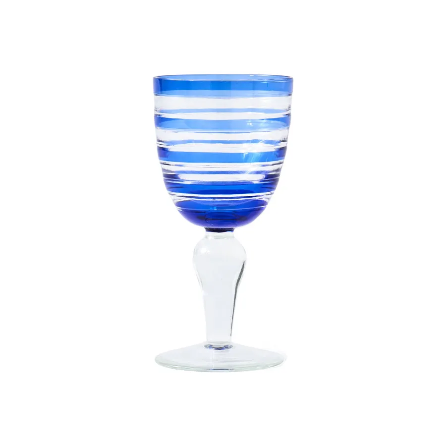 Cobalt Mix Wine Glass (Set of 6)