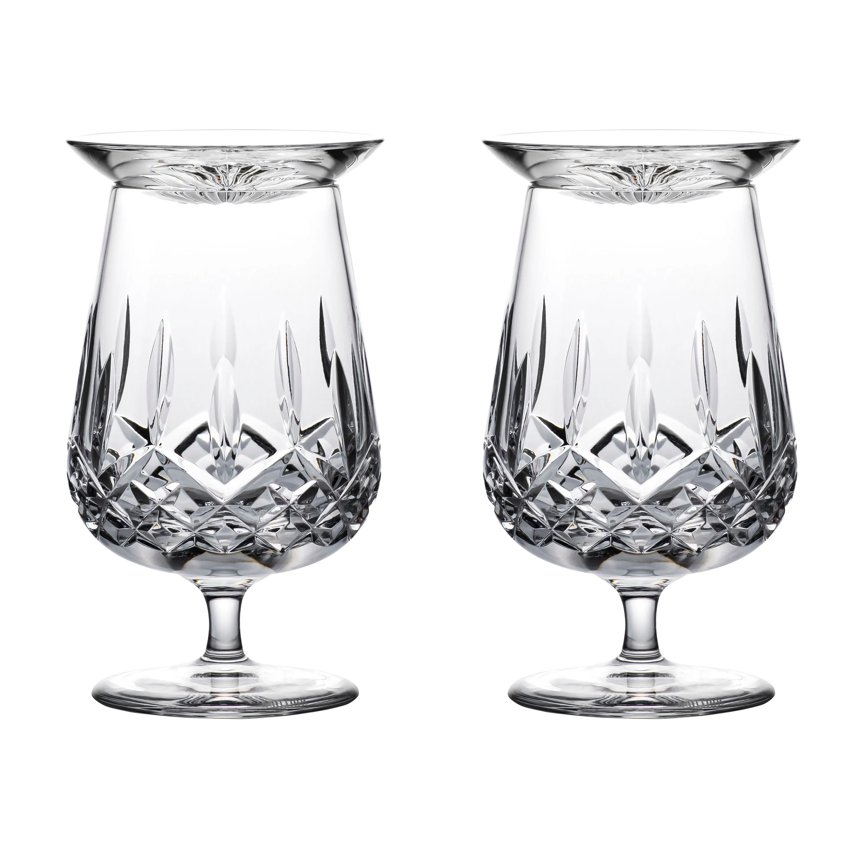 Connoisseur Lismore Rum Snifter and Tasting Cap (Set of 2)