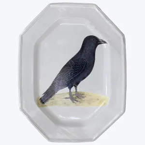 Crow Octagonal Platter