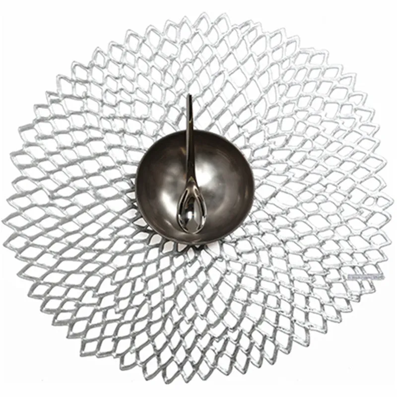 Dahlia Floral Round Placemat (Set of 4)