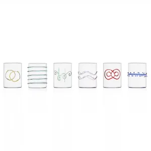 Deco Arlecchino 6-Piece Water Assorted