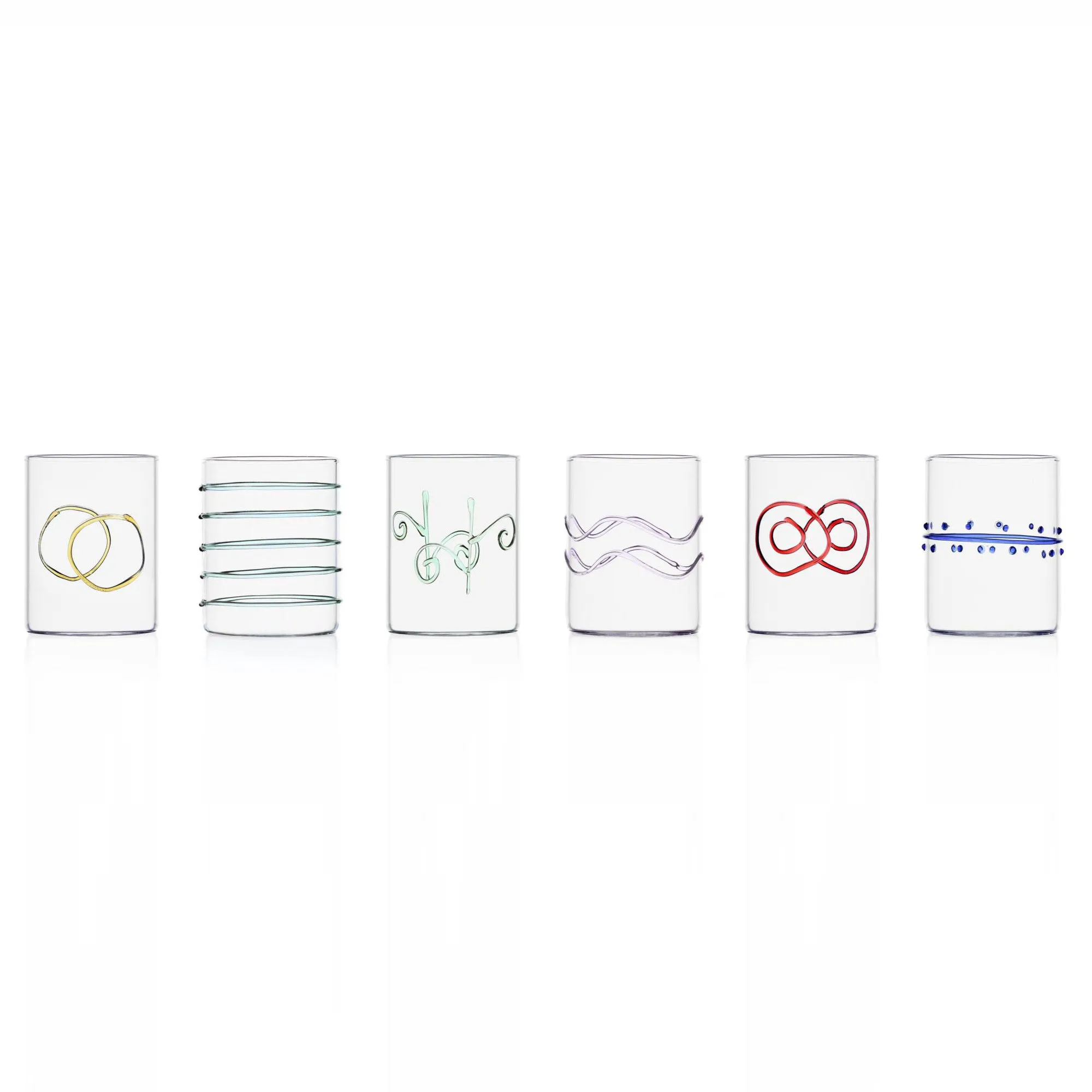 Deco Arlecchino 6-Piece Water Assorted