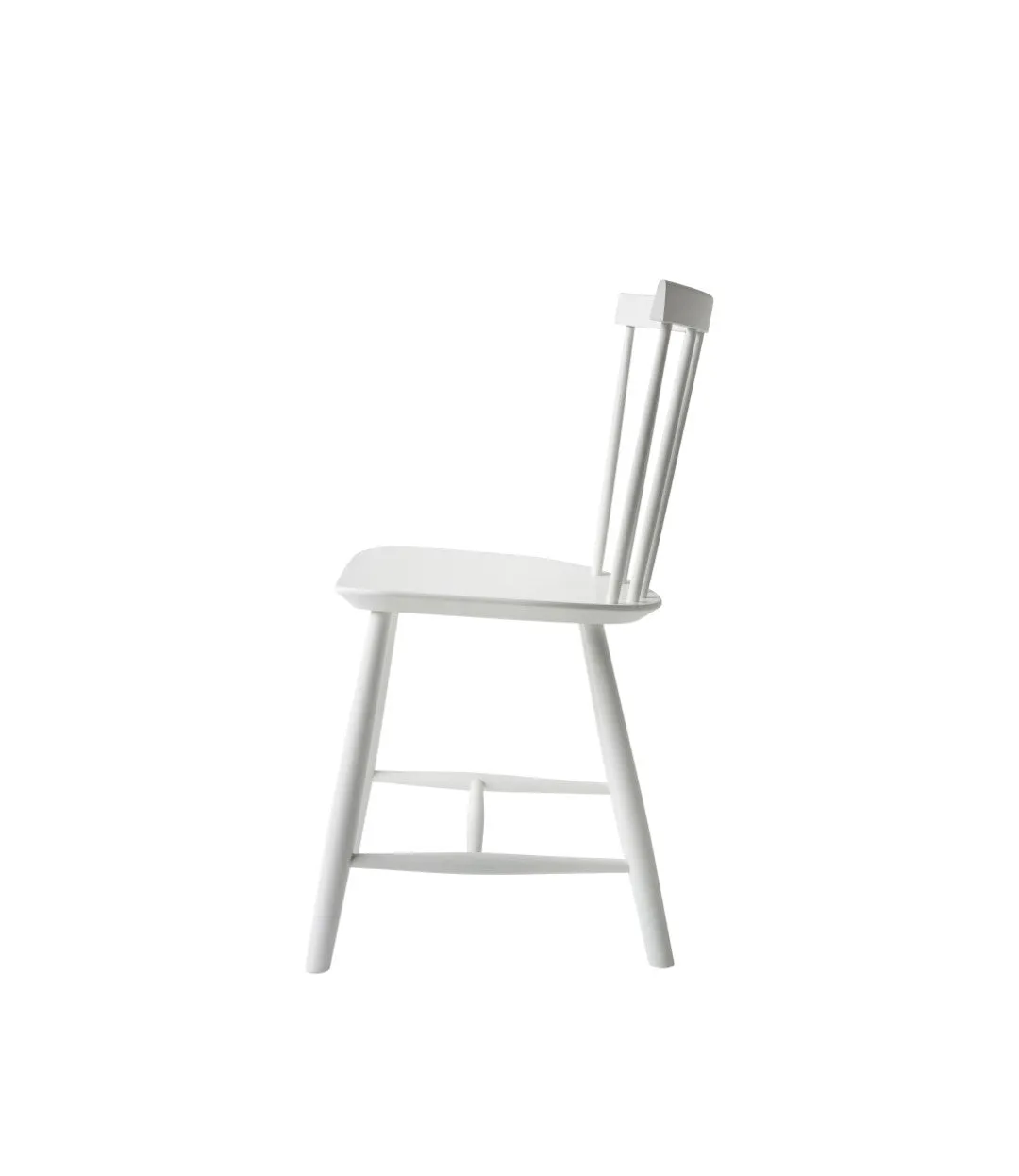 Fdb Møbler Poul M. Volther J46 Chair Nordic Swan Ecolabel Beech, Pure White