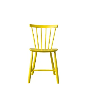 Fdb Møbler Poul M. Volther J46 Chair Nordic Swan Ecolabel Beech, Yellow