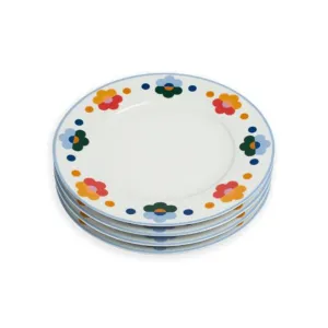 Floral Dinner Plate (Set of 4)