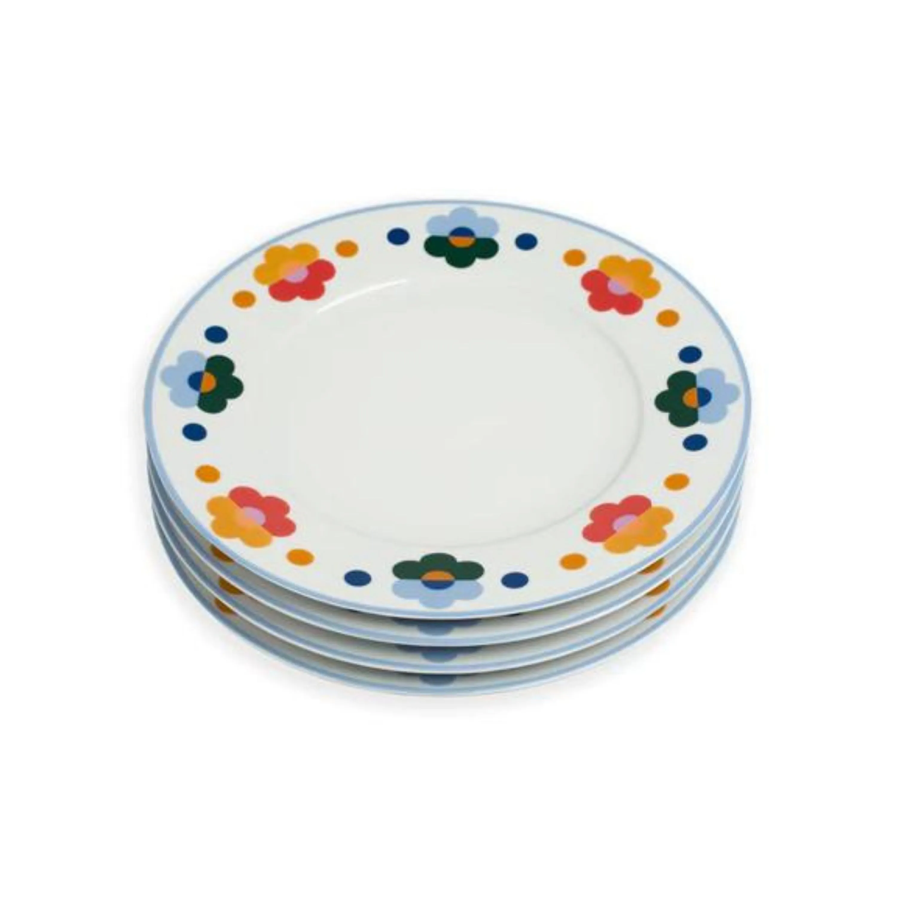 Floral Dinner Plate (Set of 4)