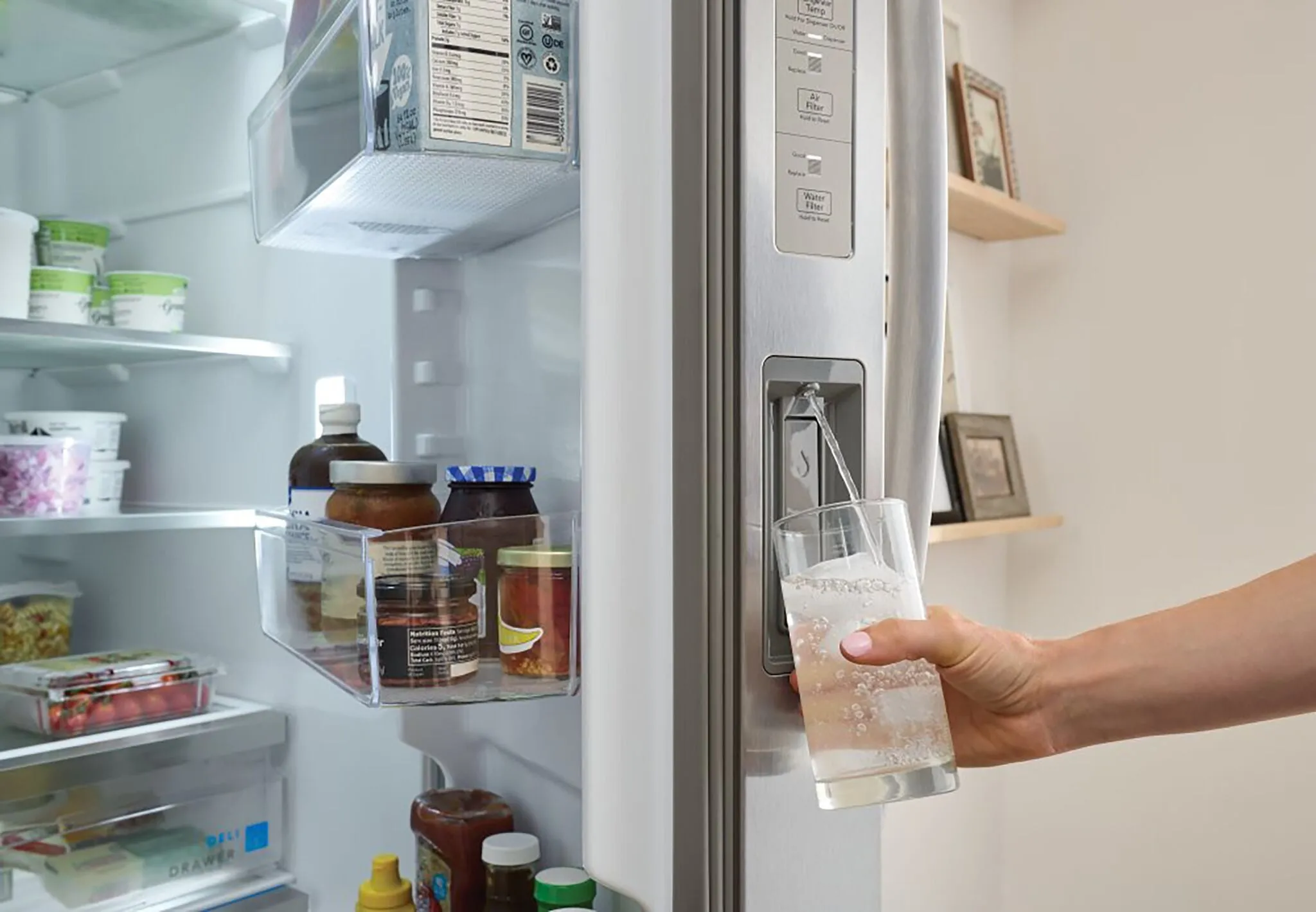 Frigidaire Gallery Smudge-Proof® Stainless Steel Side by Side Refrigerator (26.0 Cu. Ft.) - GRSN2620AF