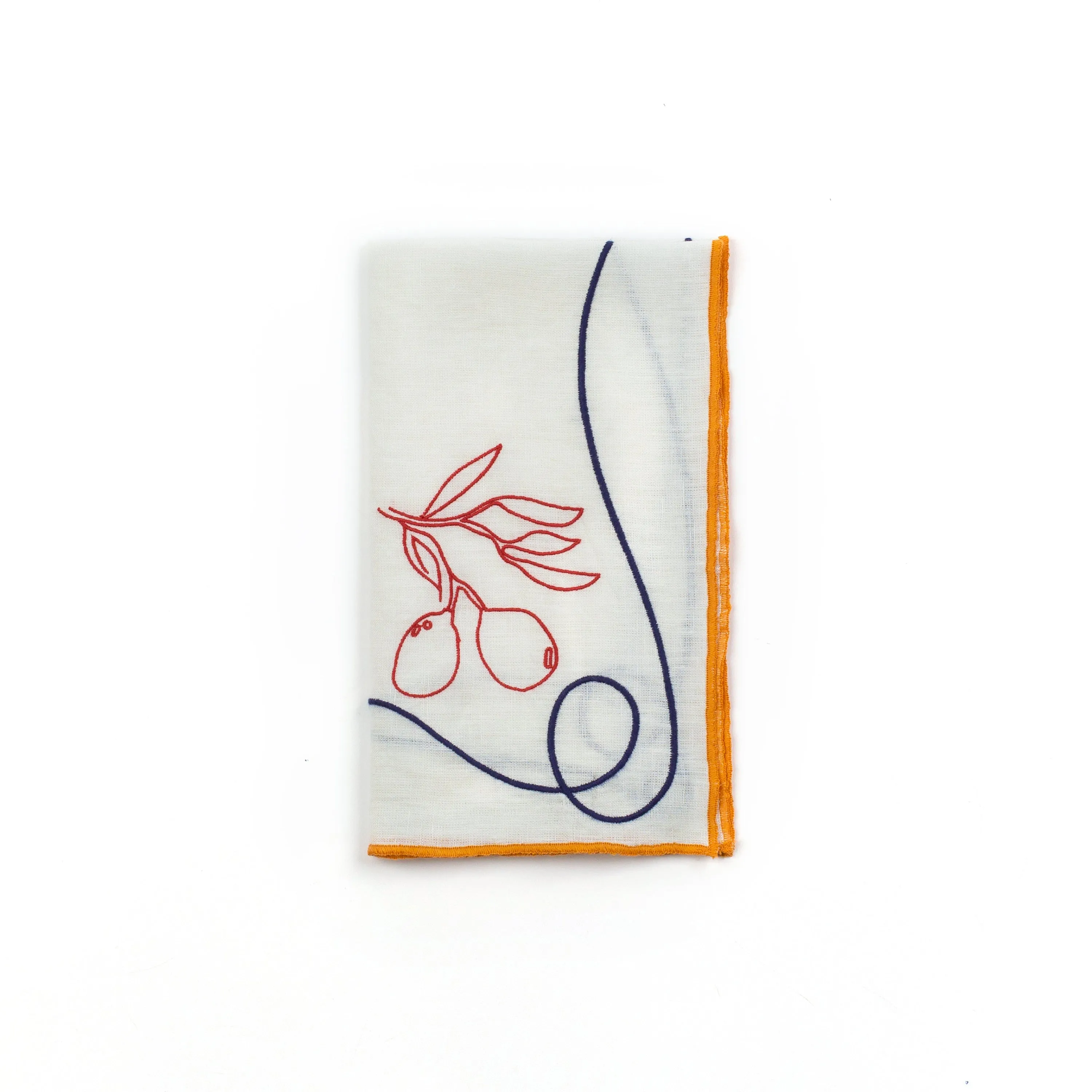 Fte Embroidered Linen Napkin (Set of 4)