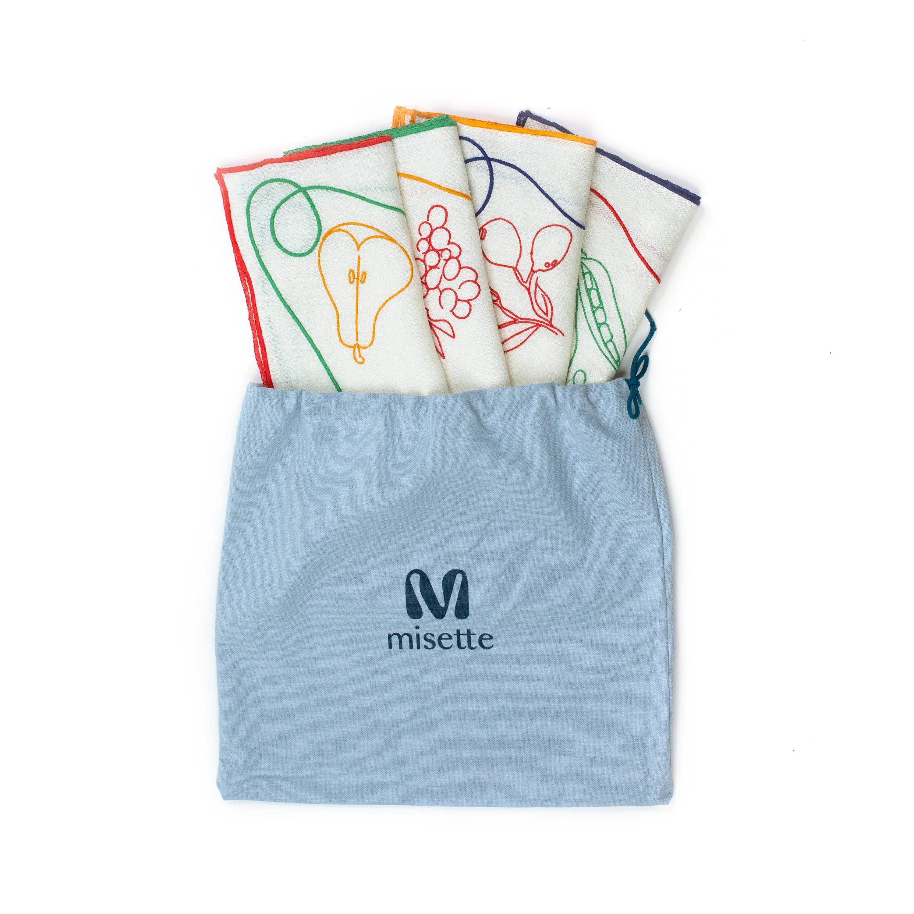 Fte Embroidered Linen Napkin (Set of 4)