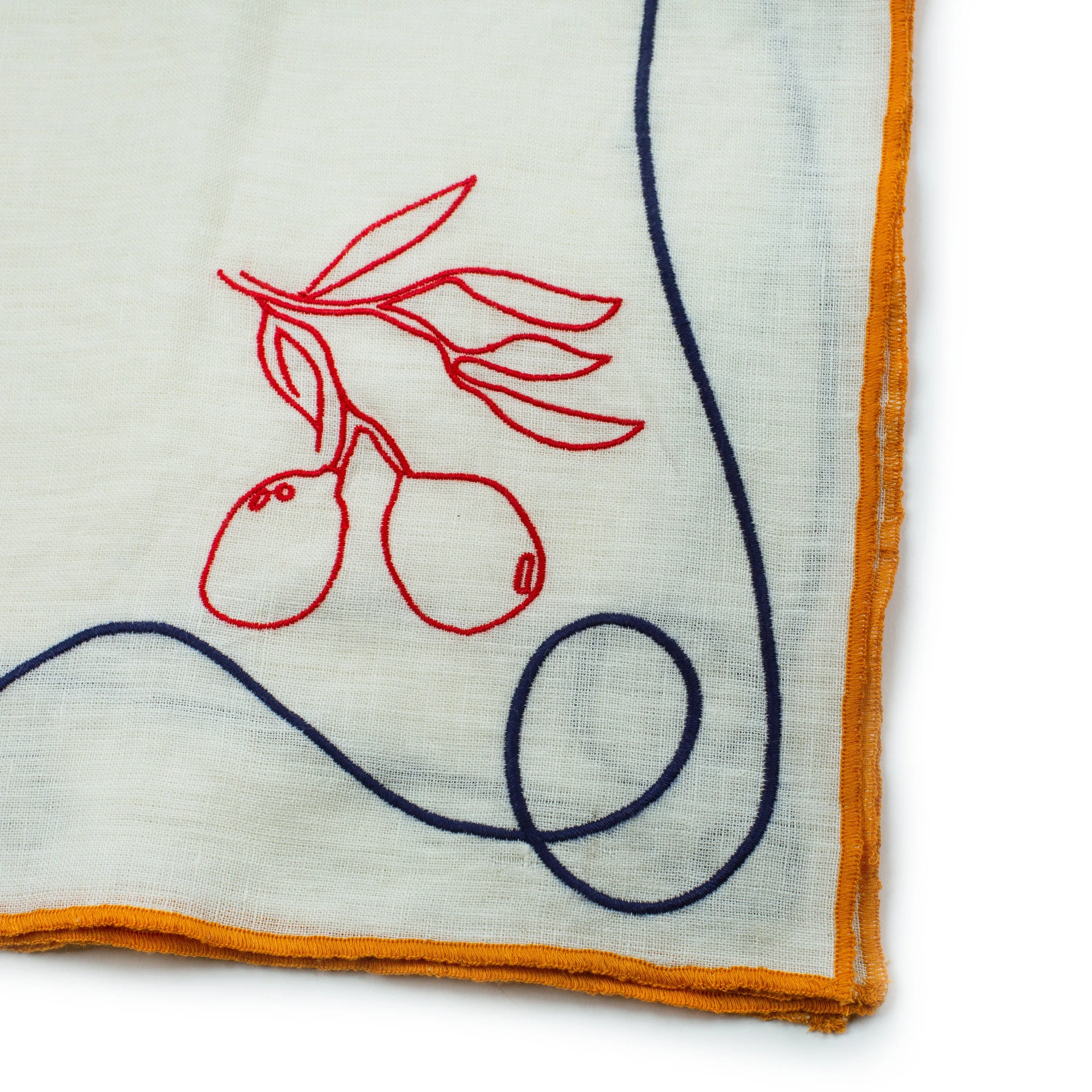Fte Embroidered Linen Napkin (Set of 4)