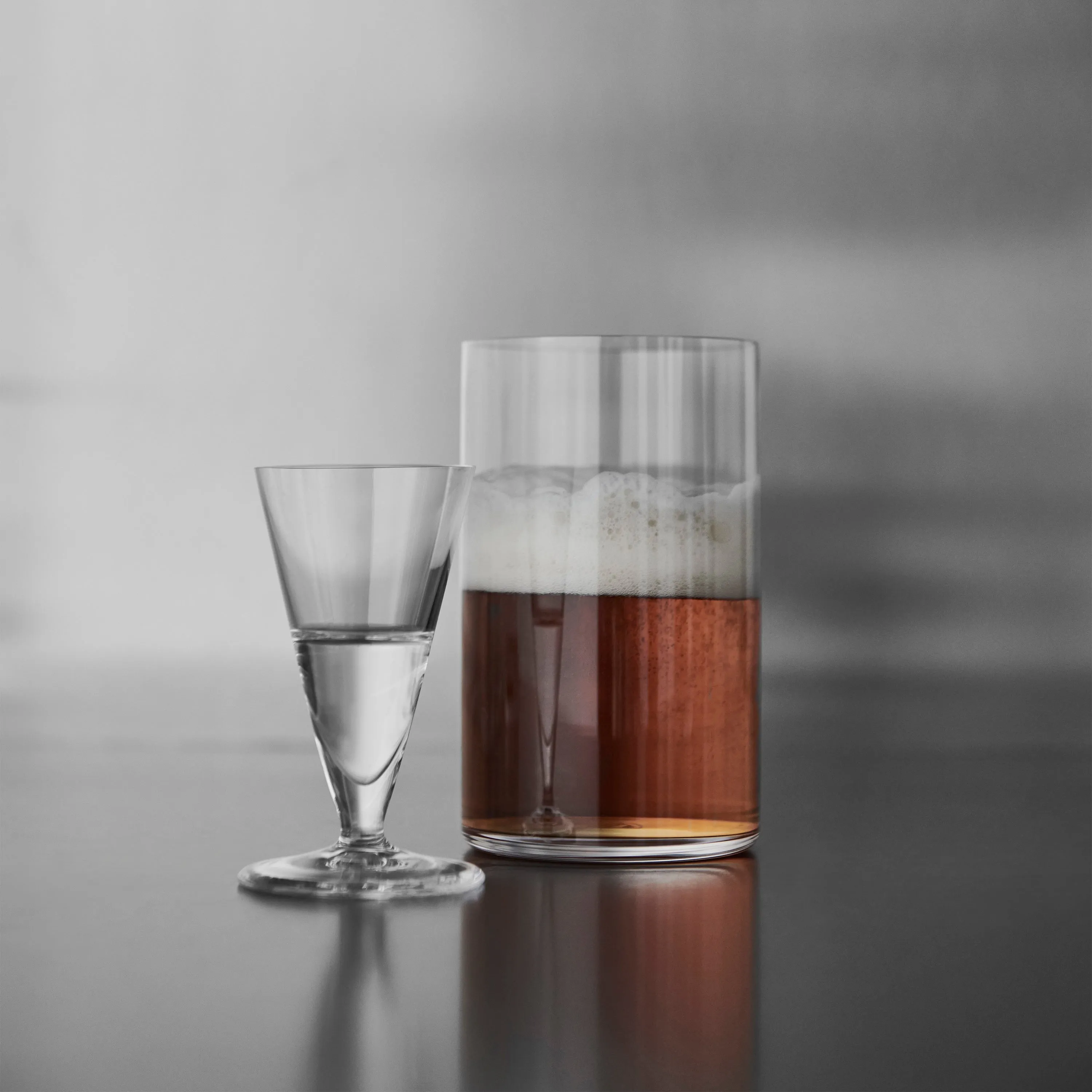 Geometry Beer Glass (Set of 2)
