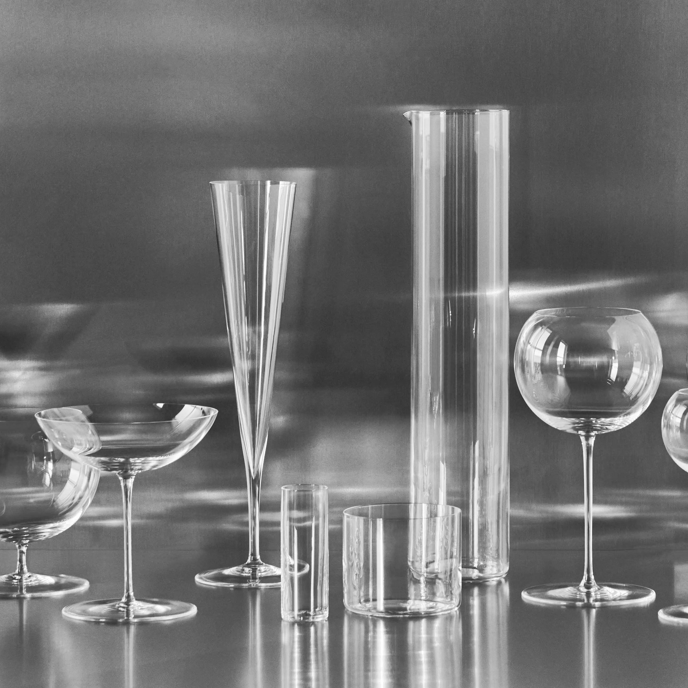 Geometry Champagne Glass (Set of 2)