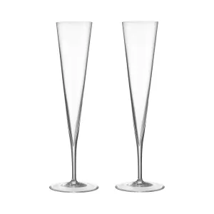 Geometry Champagne Glass (Set of 2)