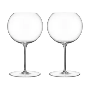Geometry Red Wine Glass (Set of 2)