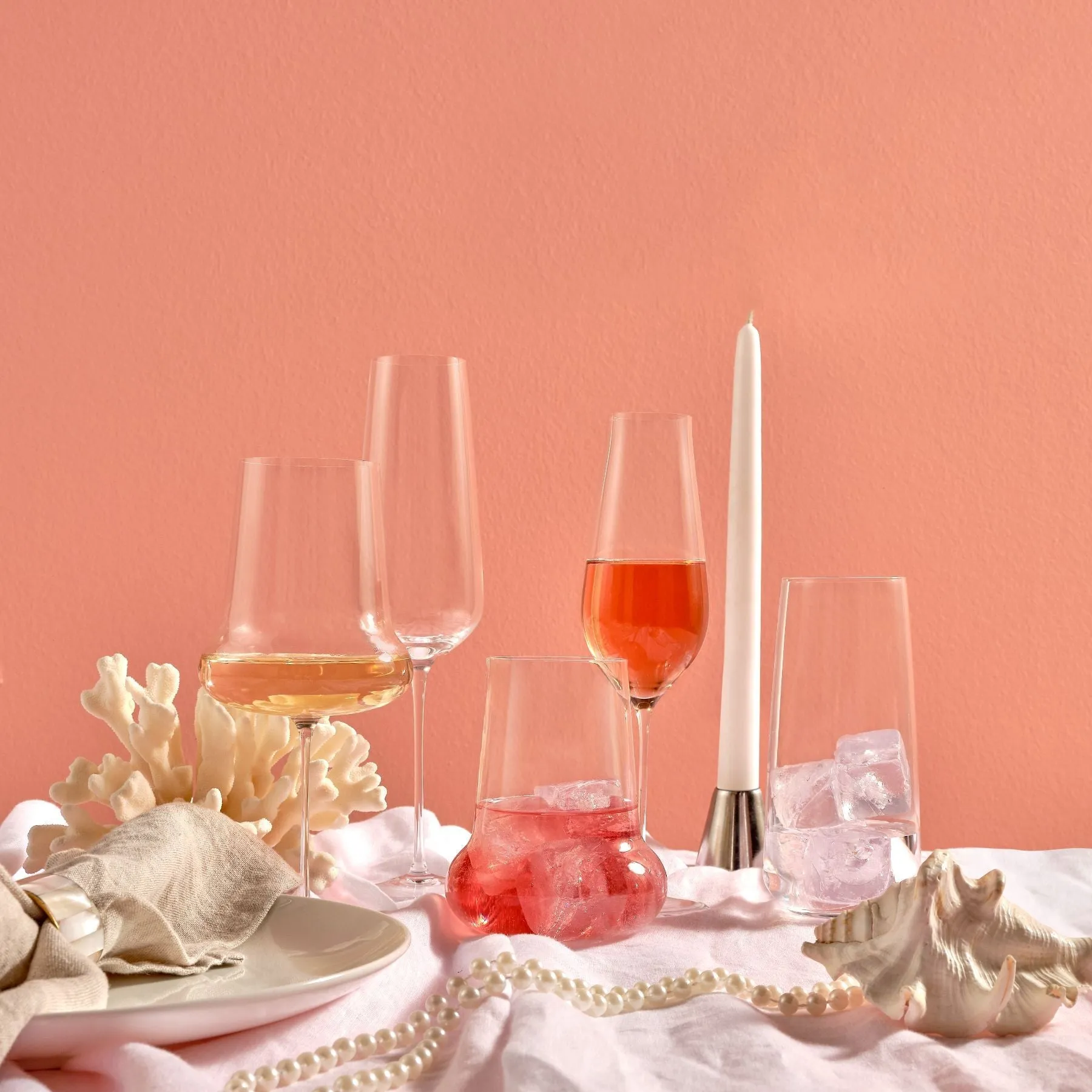 Ghost Zero Tulip Champagne Glass
