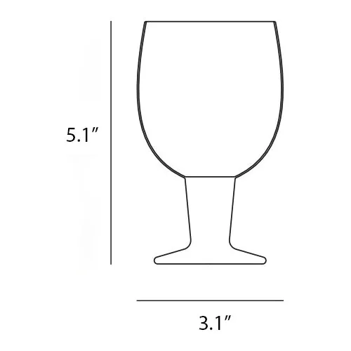Glass Carafe Drinking Glass (set of 4)