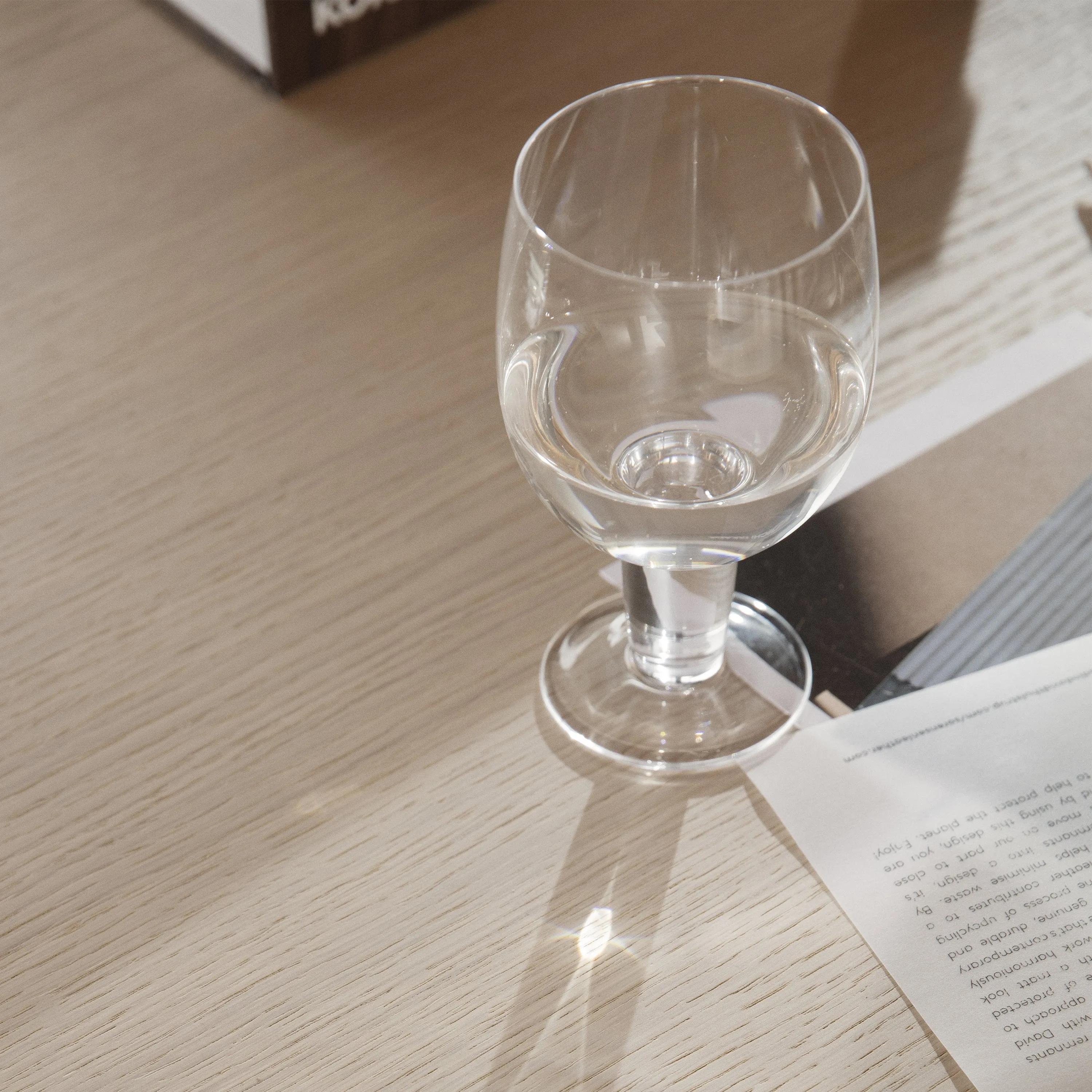 Glass Carafe Drinking Glass (set of 4)