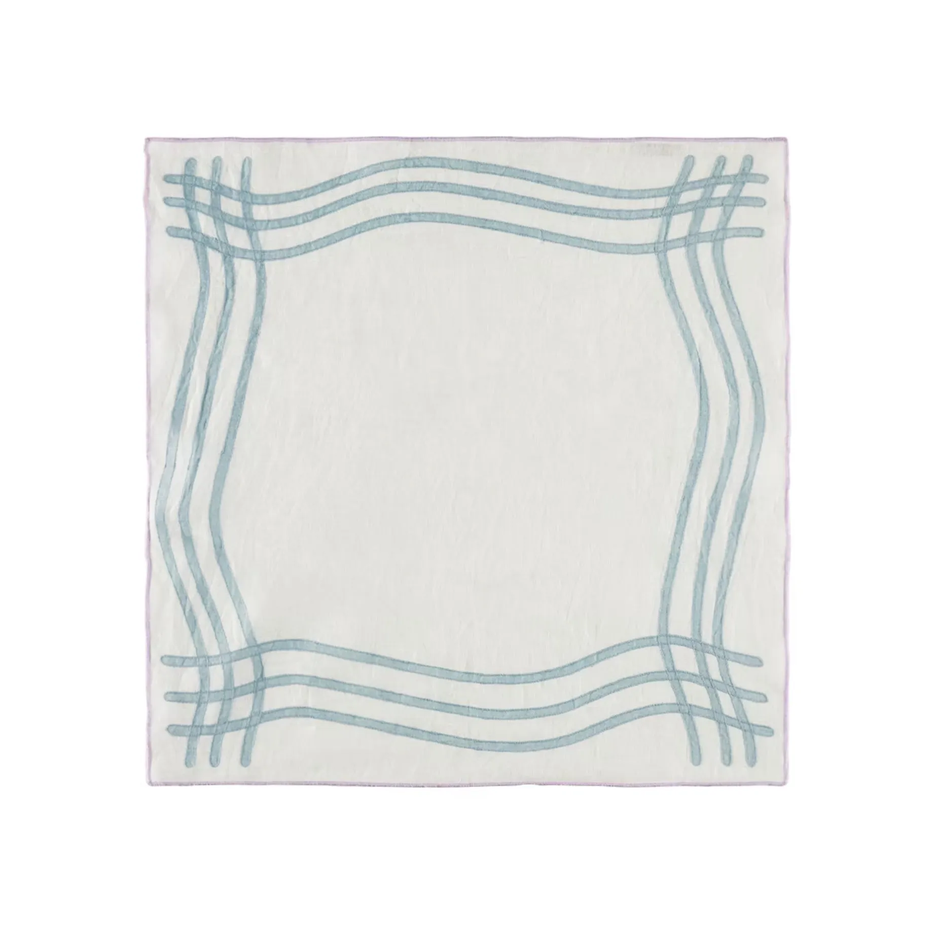 Grid Embroidered Napkin (Set of 4)