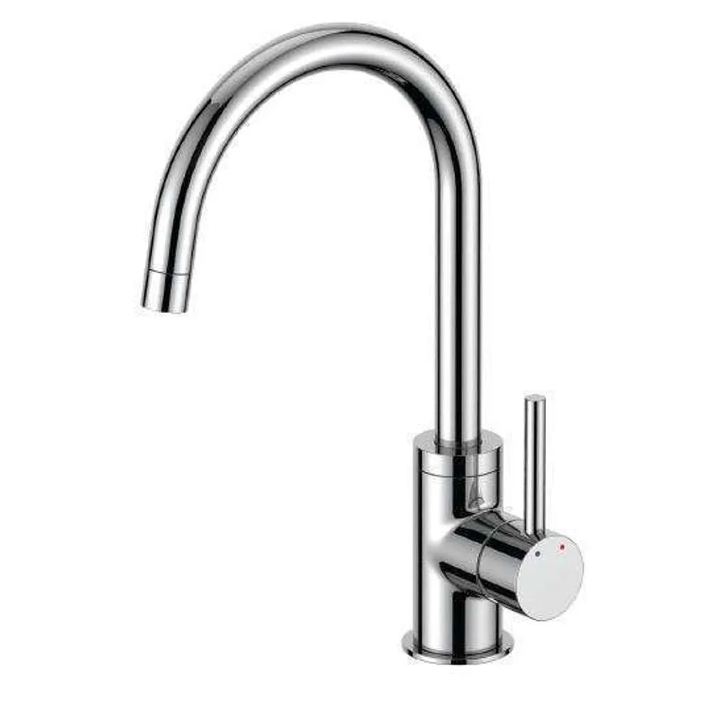Inox Sango Basin Mixer Roundd 325