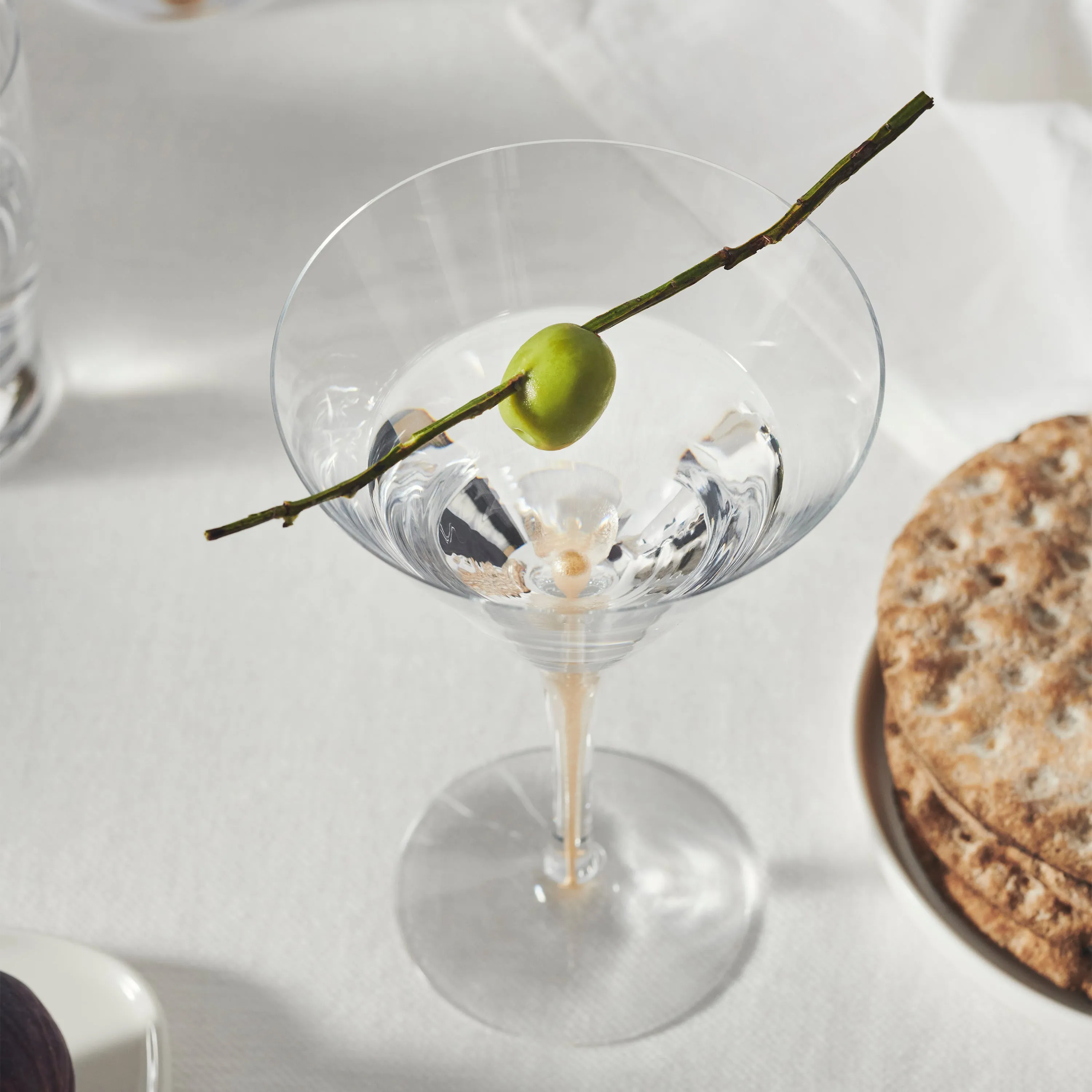 Intermezzo Gold Martini Glass (Set of 2)