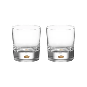 Intermezzo Gold Old Fashioned Glass (Set of 2)