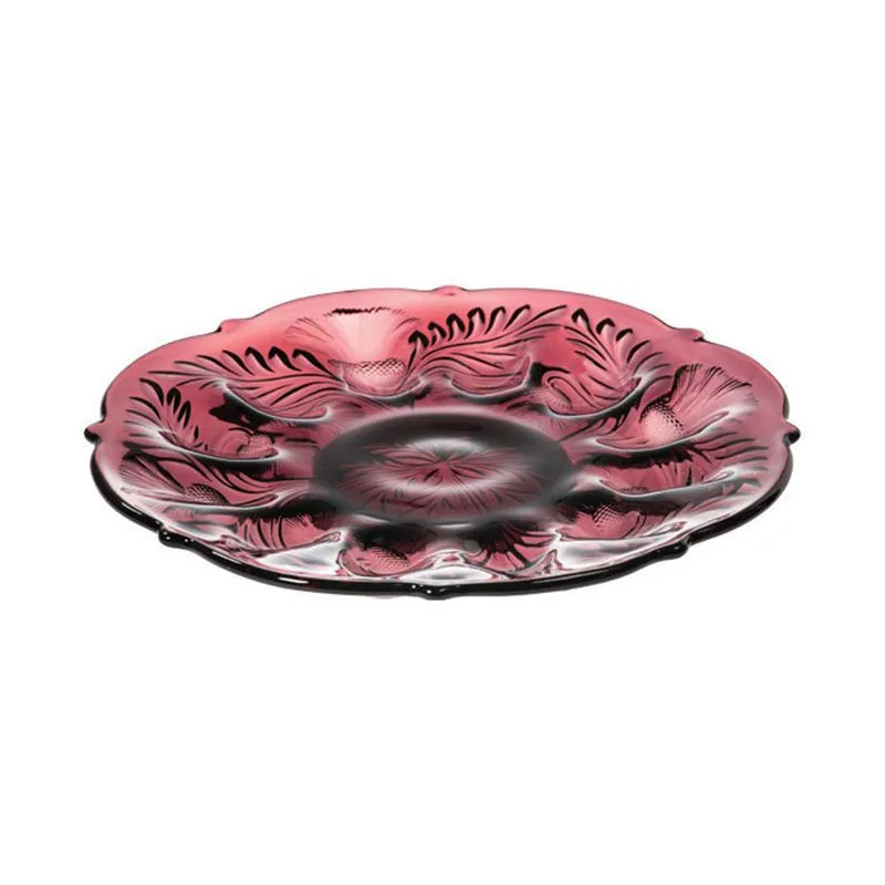 Inverted Thistle Dessert Plate (Set of 2)
