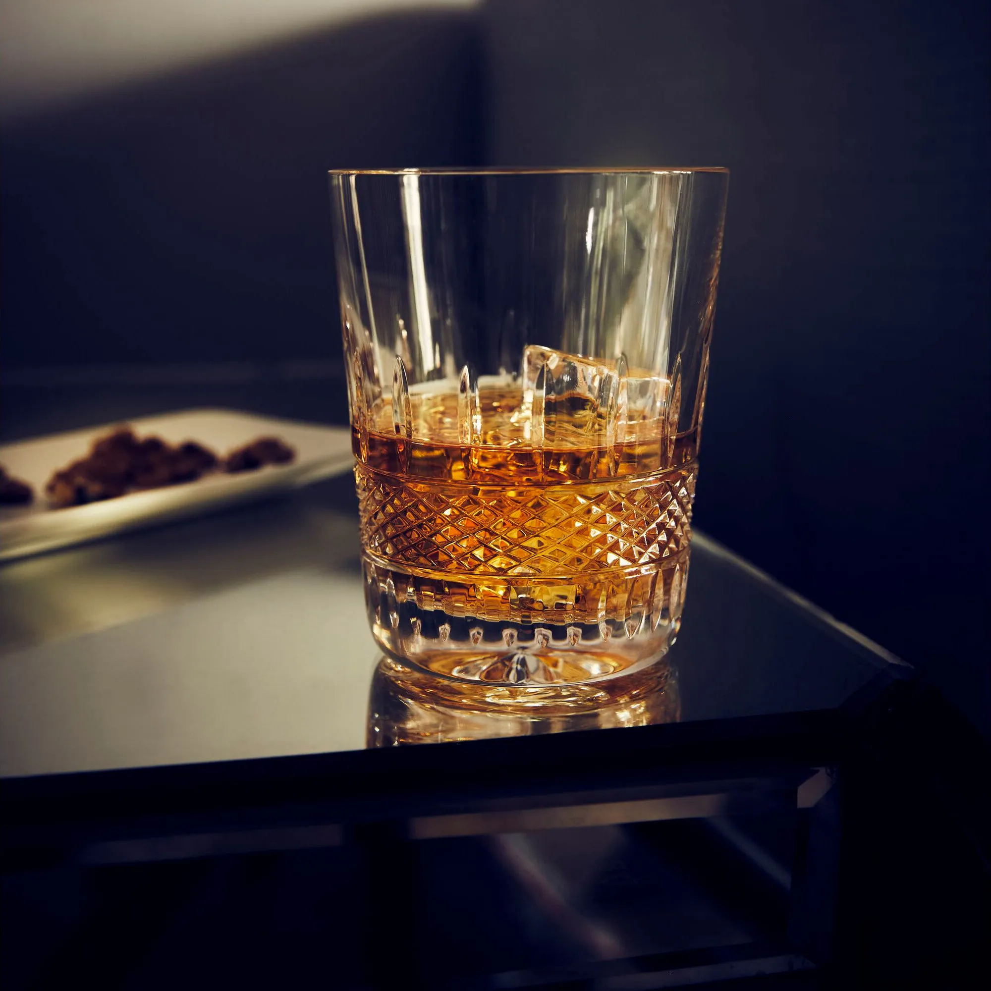 Irish Lace DOF Glass (Set of 2)