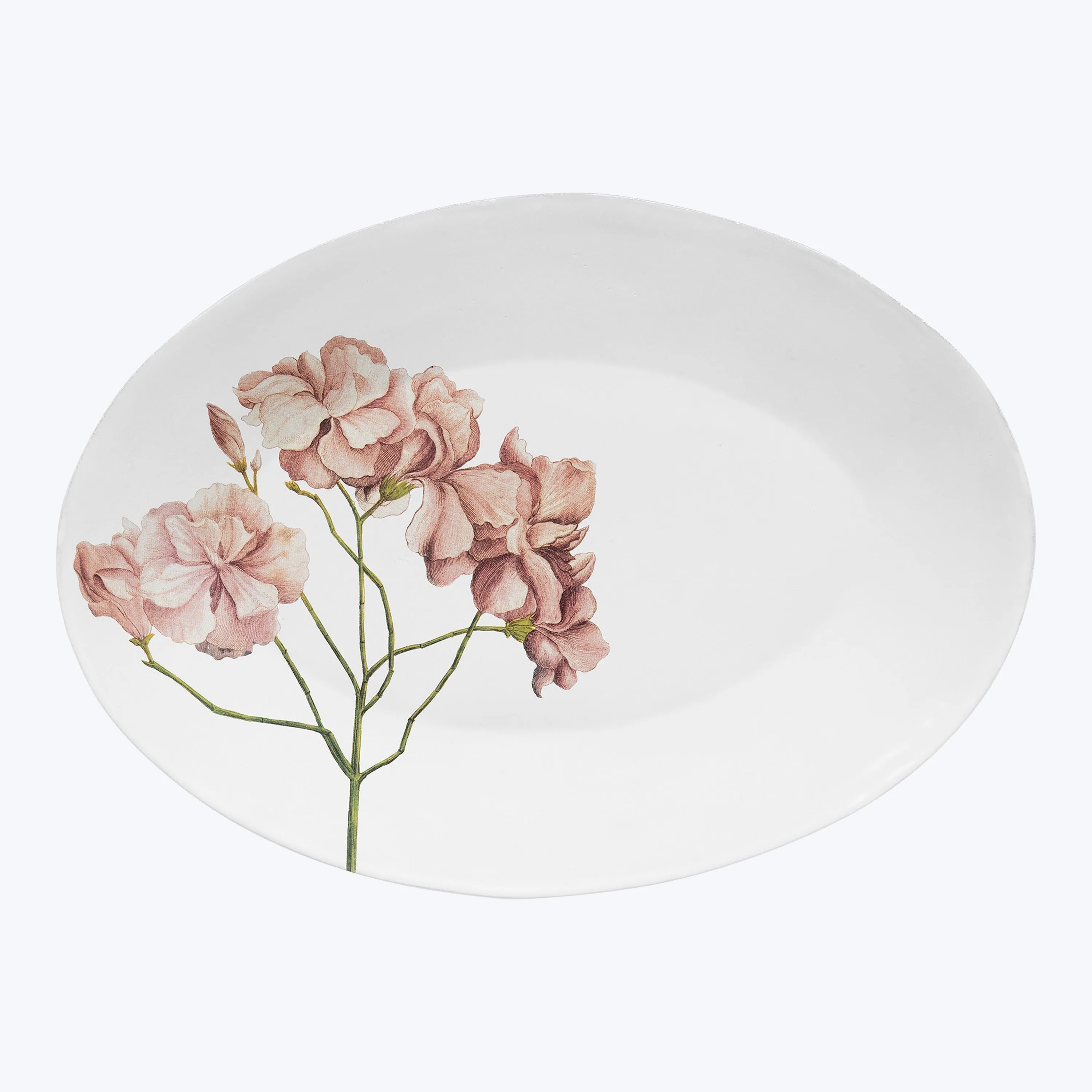 John Derian Nerium Oleander Oval Platter