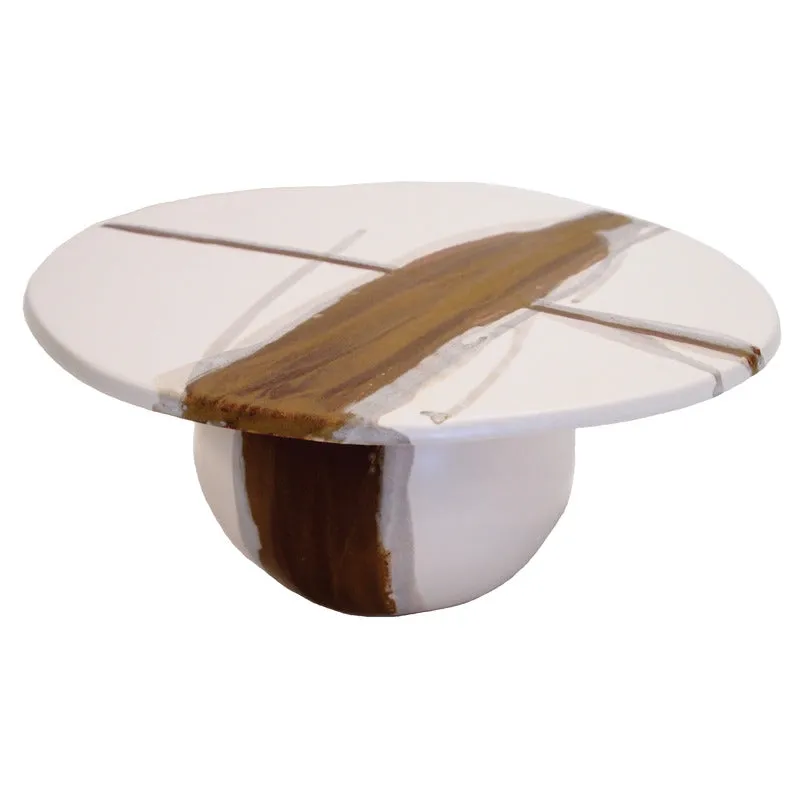 Large Sphere Cake Plate