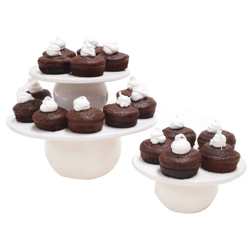 Large Sphere Cake Plate