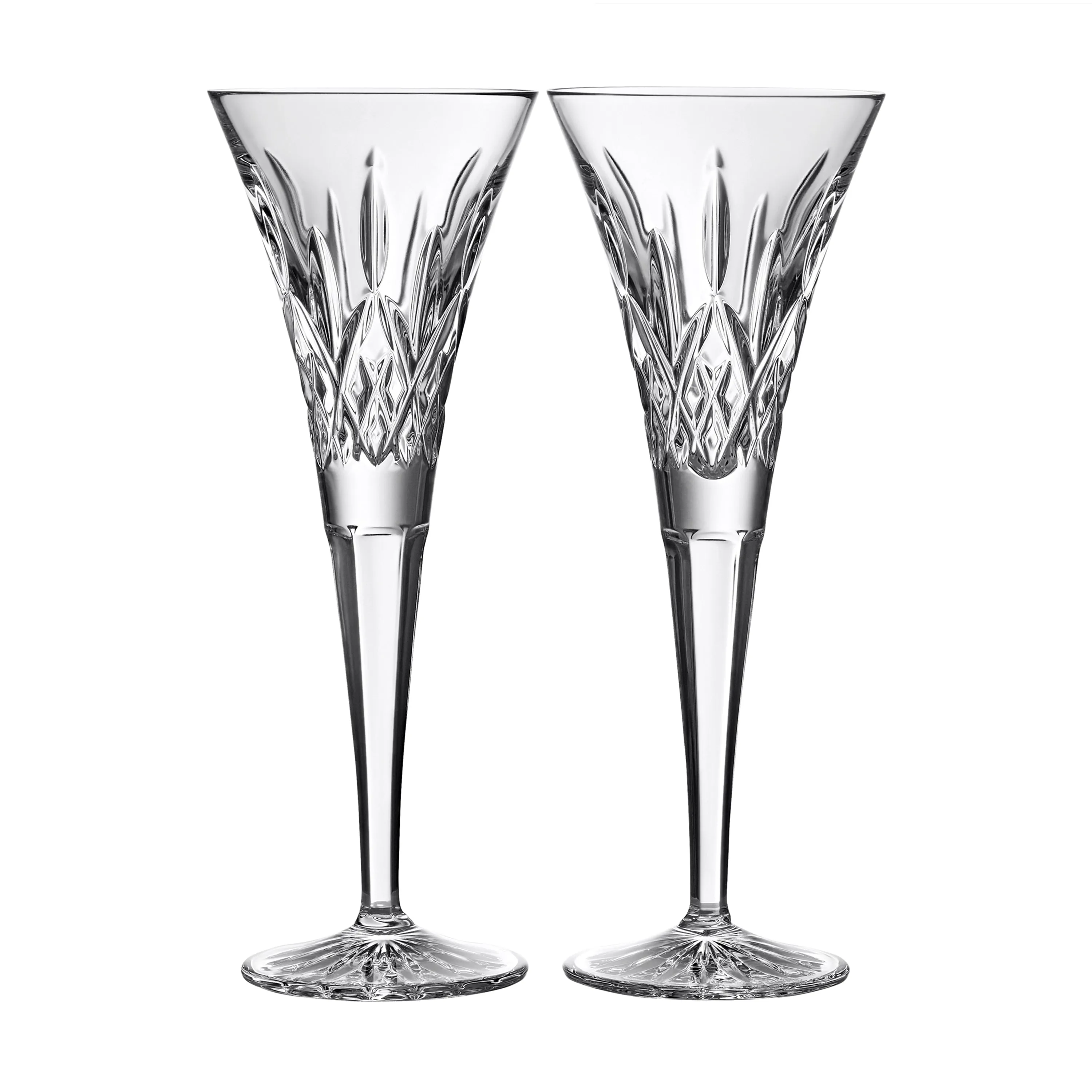 Lismore Champagne Flutes (Set of 2)