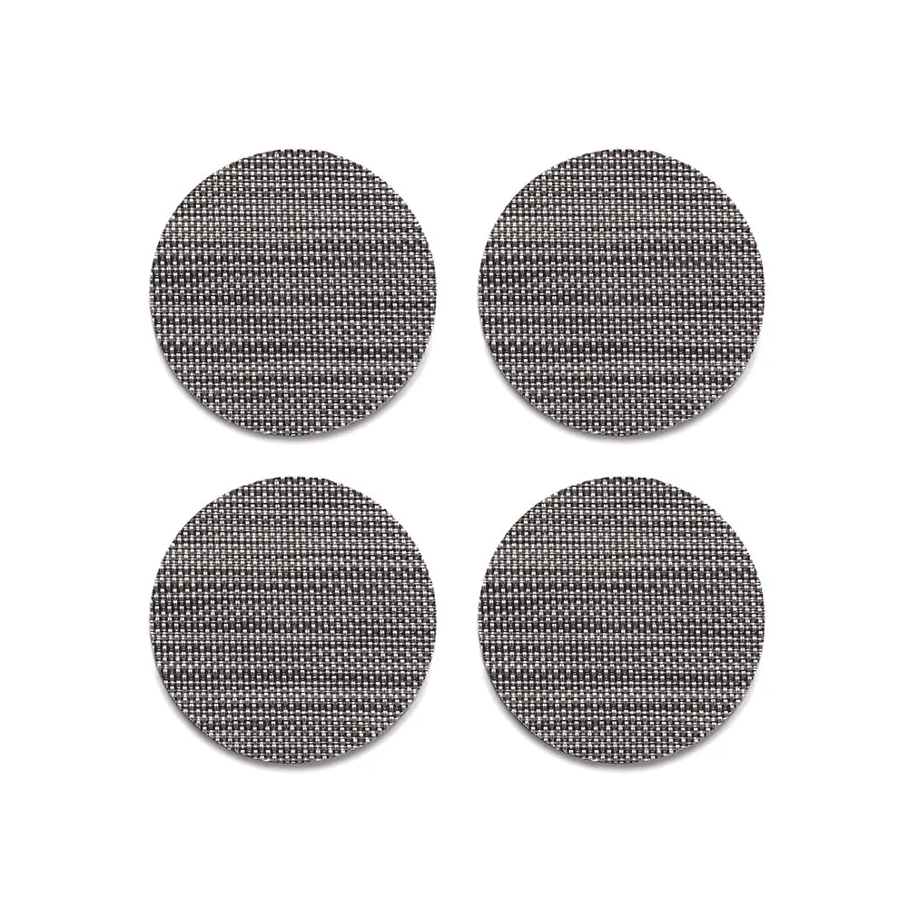 Mini Basketweave Round Coaster (Set of 4)