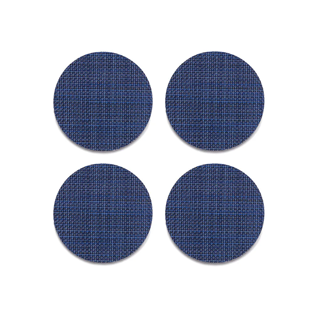 Mini Basketweave Round Coaster (Set of 4)
