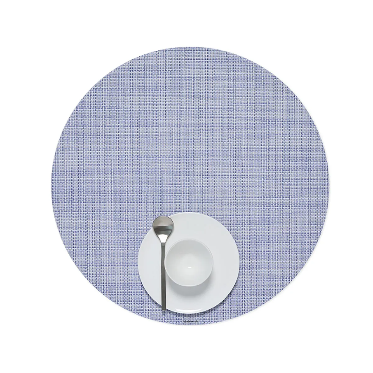 Mini Basketweave Round Placemat (Set of 4)