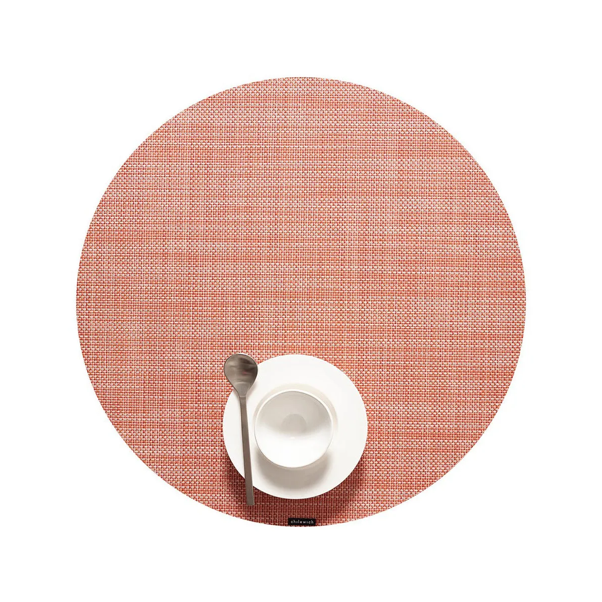 Mini Basketweave Round Placemat (Set of 4)