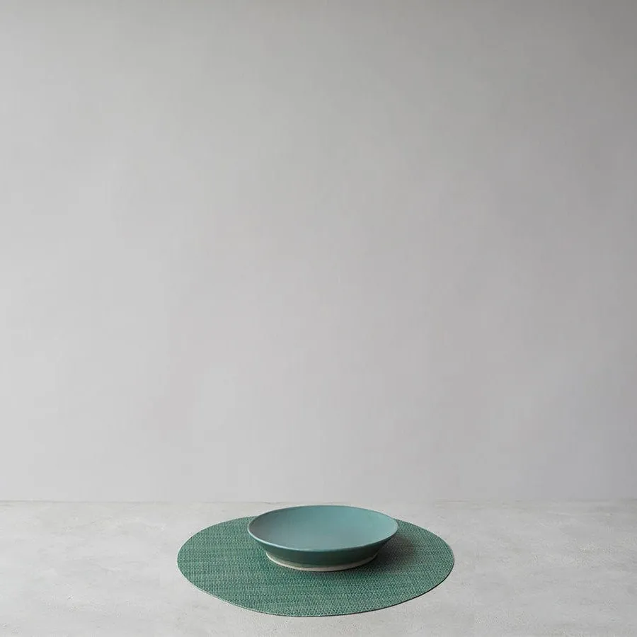 Mini Basketweave Round Placemat (Set of 4)