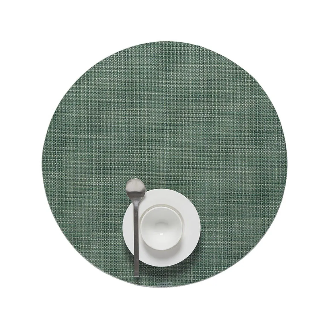 Mini Basketweave Round Placemat (Set of 4)